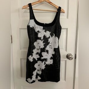 Sequin Mesh Dress NWT